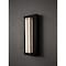 Afx Beam  12'' Outdoor LED Sconce, Seeded Glass Shade, Black Finish BEAW0512LAJUDBK - alternate 5